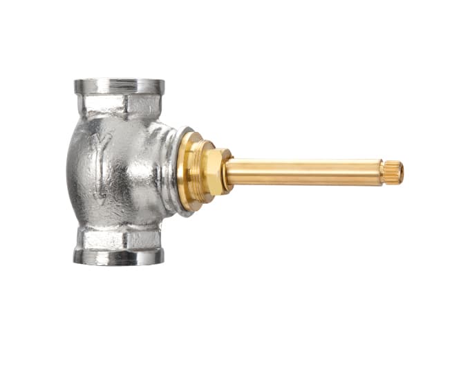 Fountain Concealed Part for Concealed Stop Cock | Chrome Finish | Suitable for 20 mm Pipeline with Inner Head (Without Exposed Parts) | Compatible with Exposed Part F2013351 sold separately