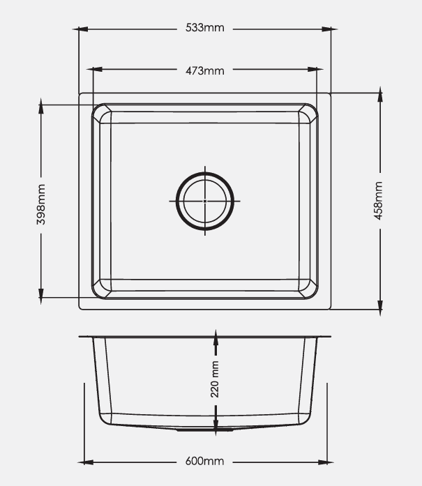CARYSIL 21189 STEEL KITCHEN SINK – CHROME - Chrome — image 2