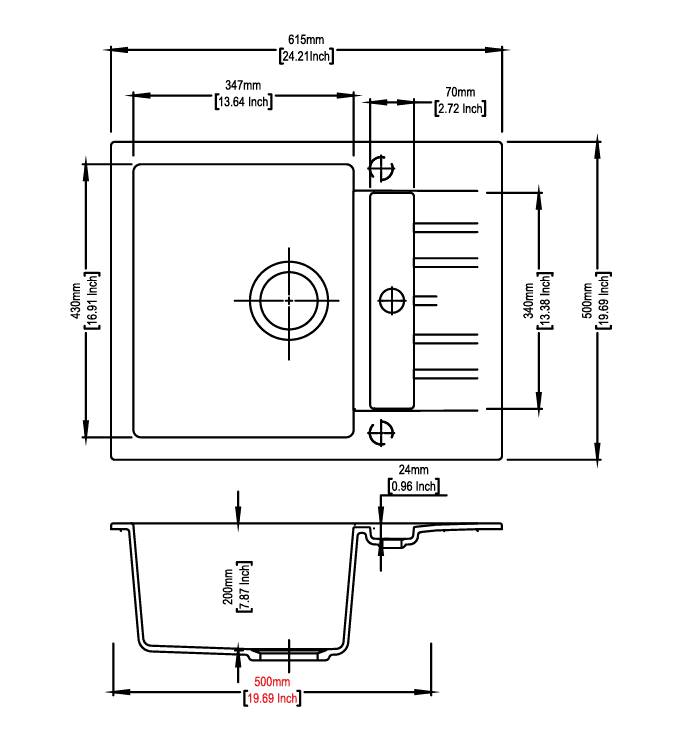 CARYSIL TIP TOE D100 N - Black — image 2