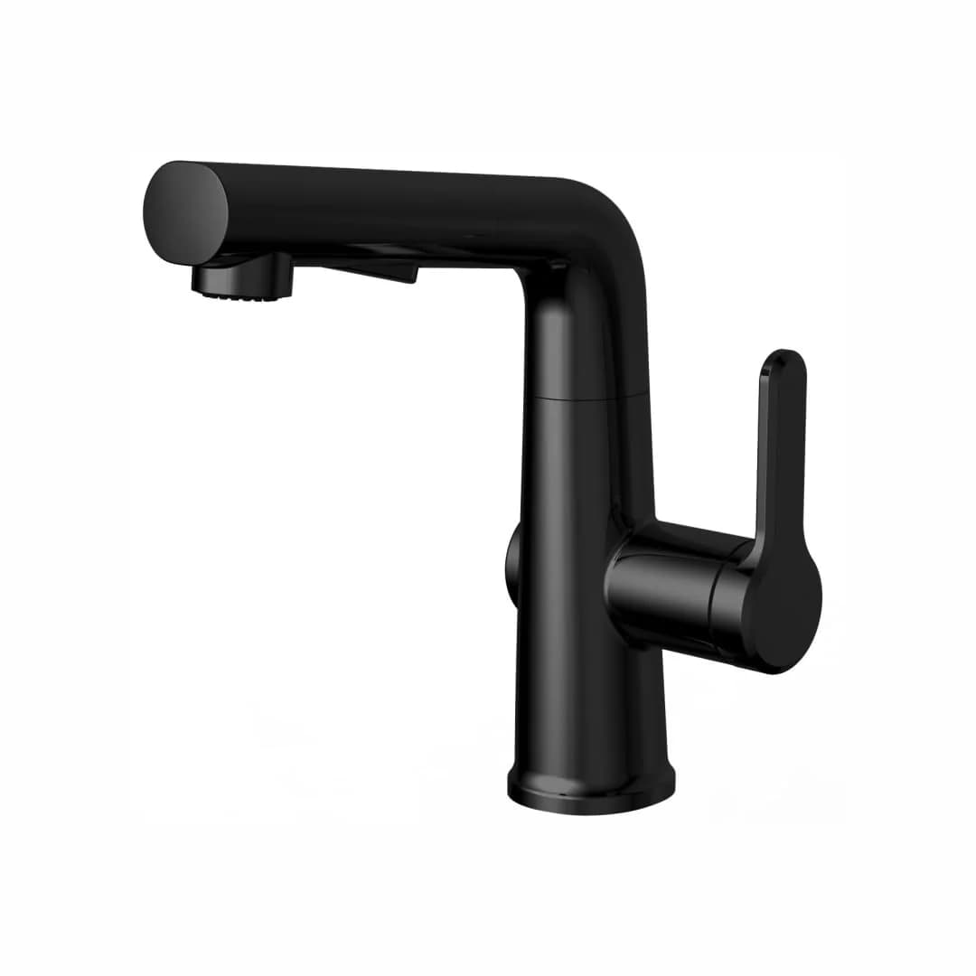 Kitchen Sink Faucet Pull Out (Hot & Cold) | Finish: Gun Metal