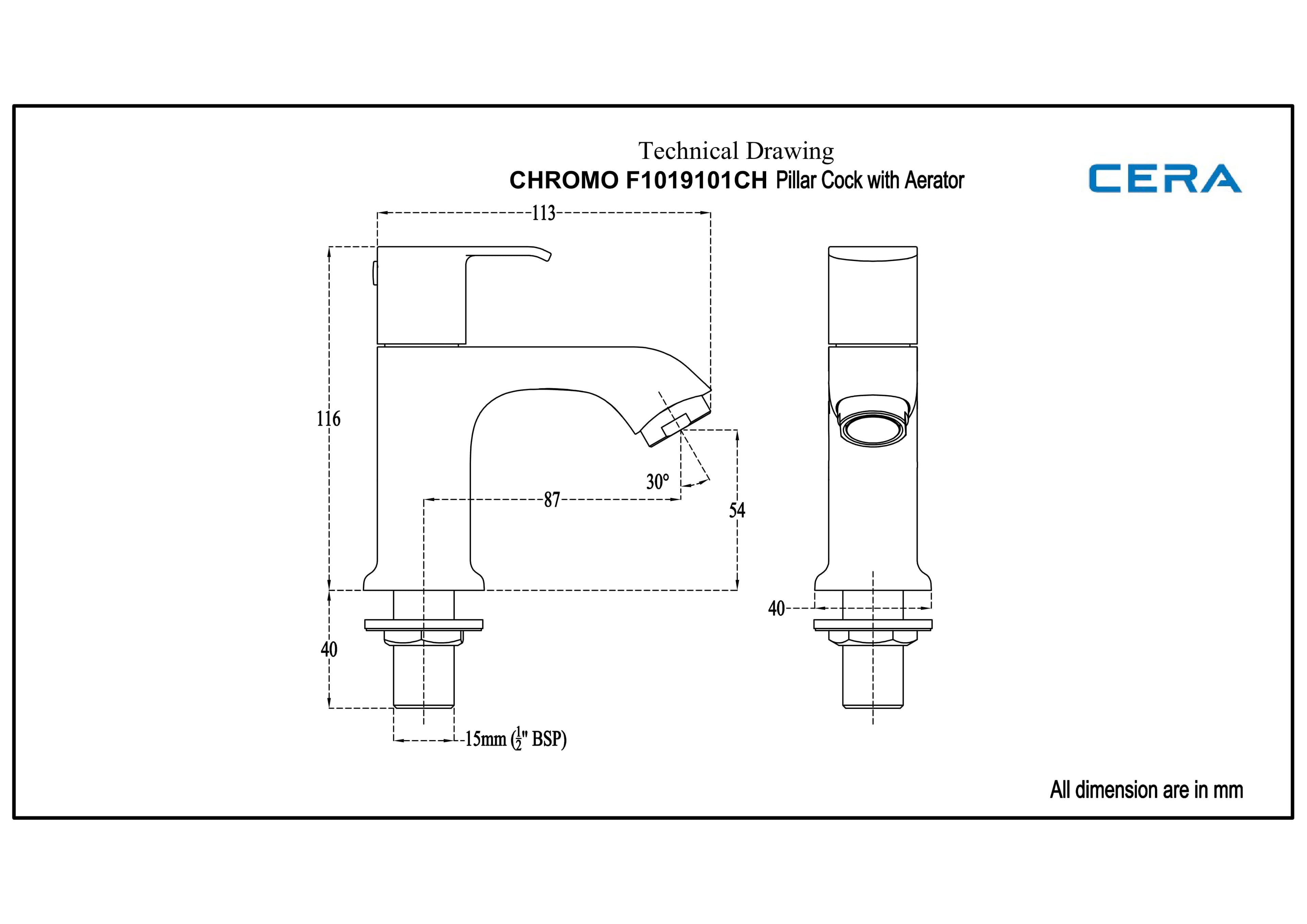 Cera F1019101 - Chrome — image 2