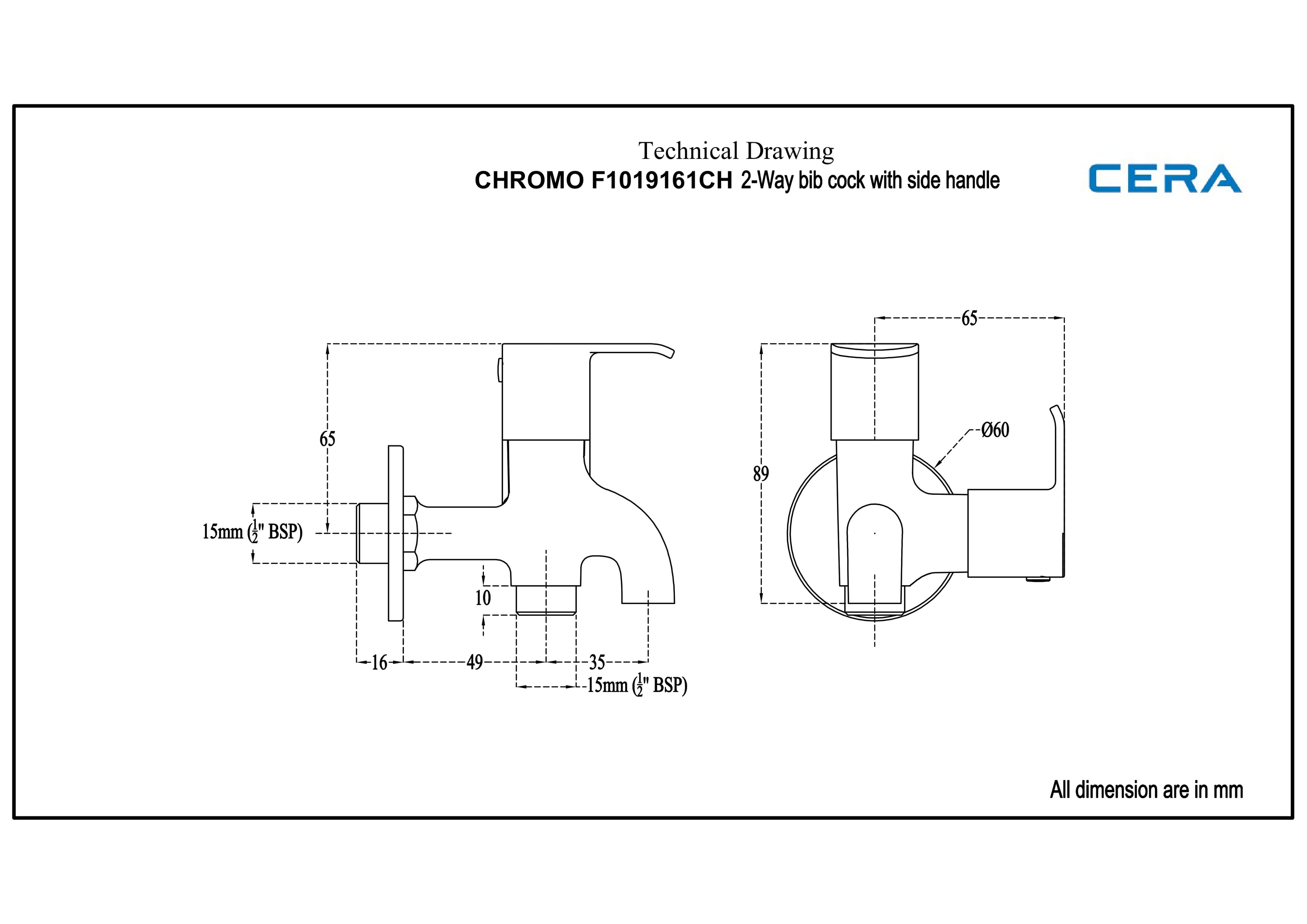 Cera F1019161 - Chrome — image 2