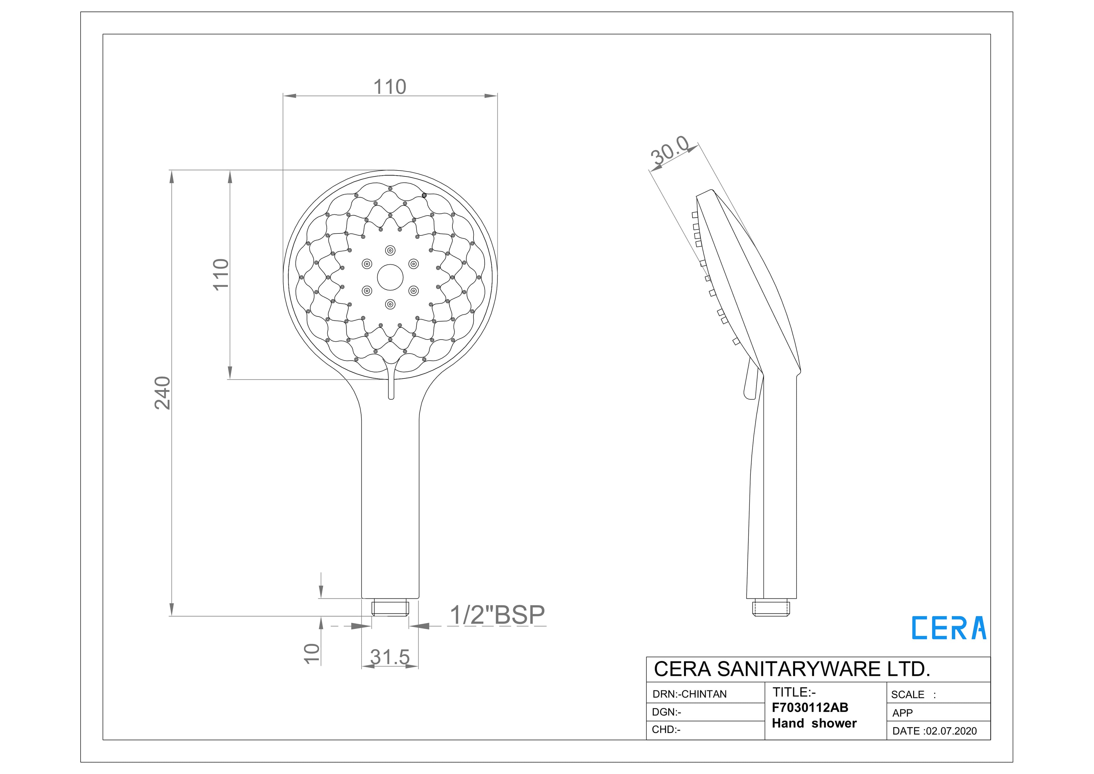 Cera F7030112AB - Chrome — image 3