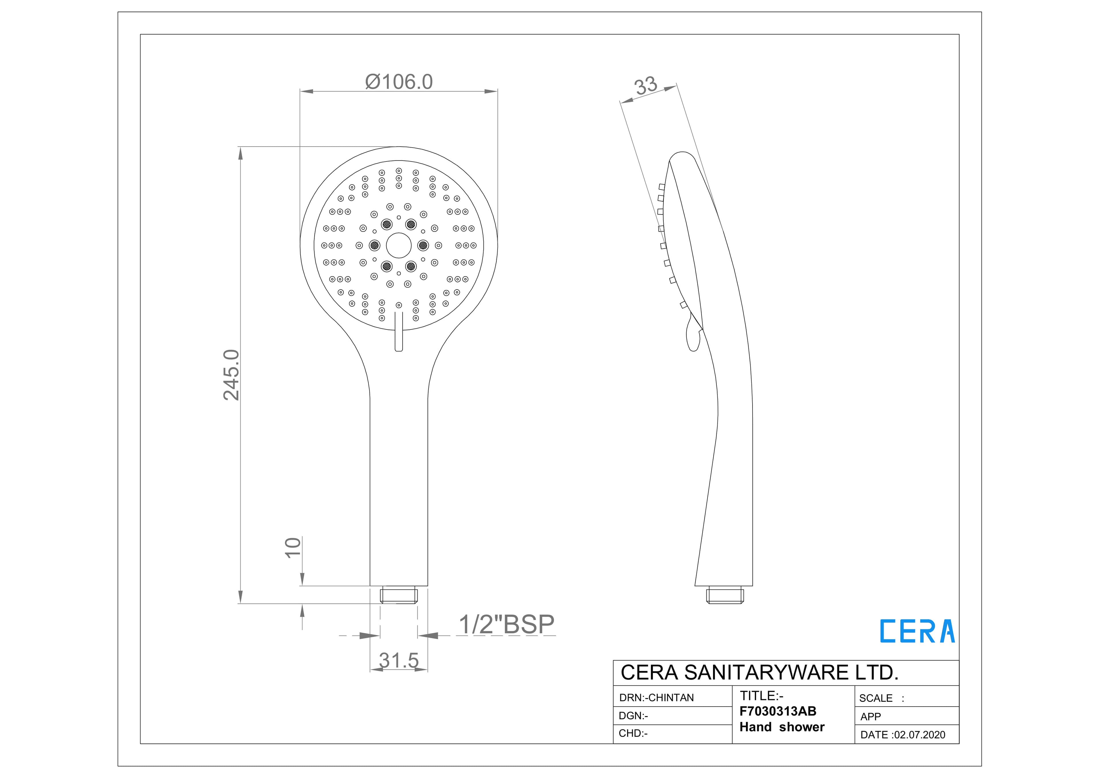 Cera F7030313AB - Chrome — image 2