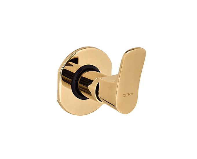 Perla Exposed Part for Concealed Stop Cock | Chrome Finish | (compatible With Concealed part F4050502)