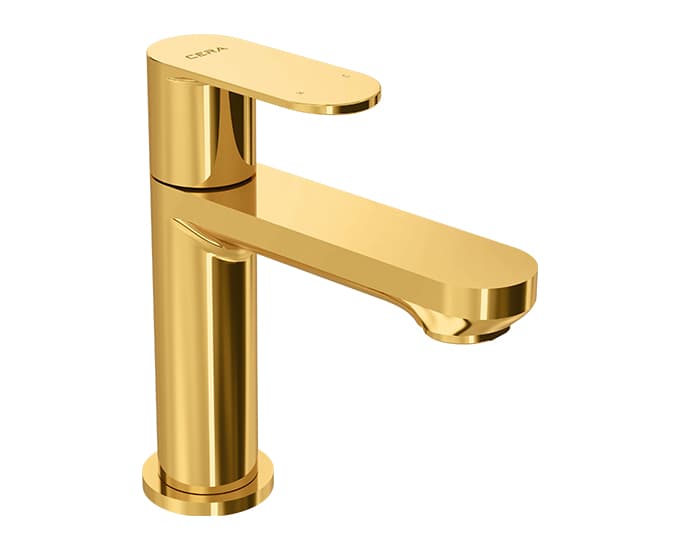 Curve Pillar Cock (Cold Water Only) | Chrome Finish