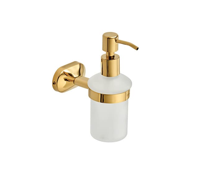 Icon Liquid Soap Dispenser (Glass) | Chrome Finish