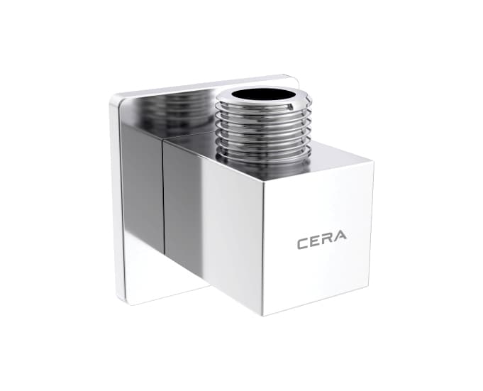 Wall Water Outlet for Hand Shower | Square | Chrome Finish