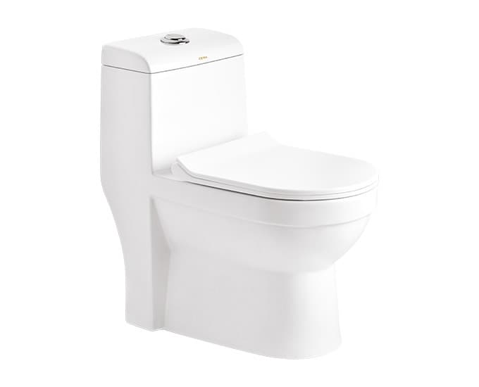 Capstan Mini 300 5D One Piece Toilet | With Slim Soft Close Seat Cover | S Trap 300 mm | Size: 640 x 345 x 730 mm