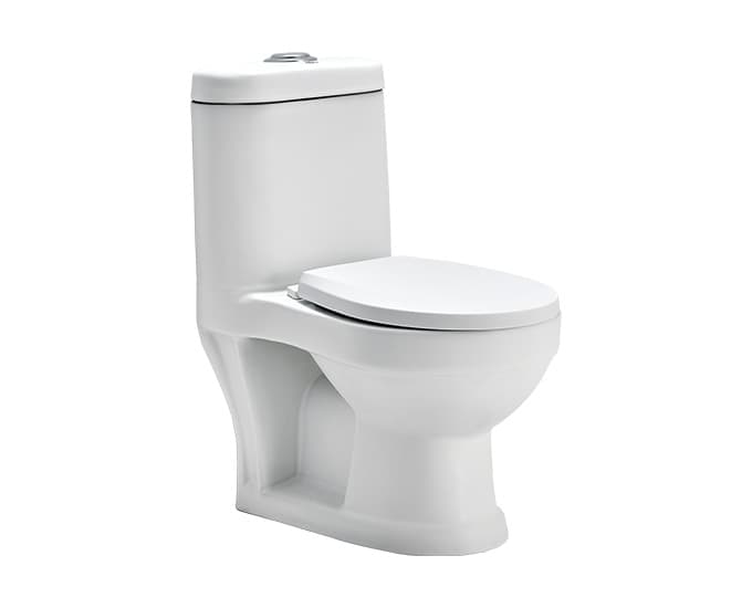 Cub Junior One Piece Toilet | With PP Seat Cover | S Trap 150 mm | Size: 500 x 275 x 580 mm