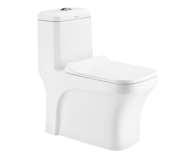 Canis One Piece Toilet | With Slim Soft Close Seat Cover | S Trap 220 mm | Size: 685 x 345 x 740 mm