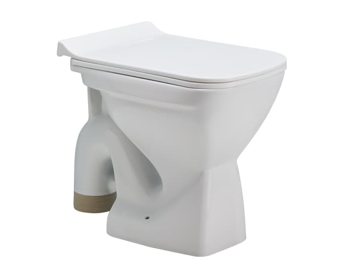 Celeb Toilet | With Slim Seat Cover | S Trap | Size: 510 x 335 x 400 mm