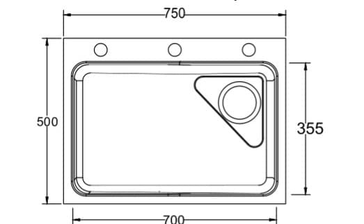 FUTURA GRANITE QUARTZ FRS FS 3020 NQ FRS - Black — image 2