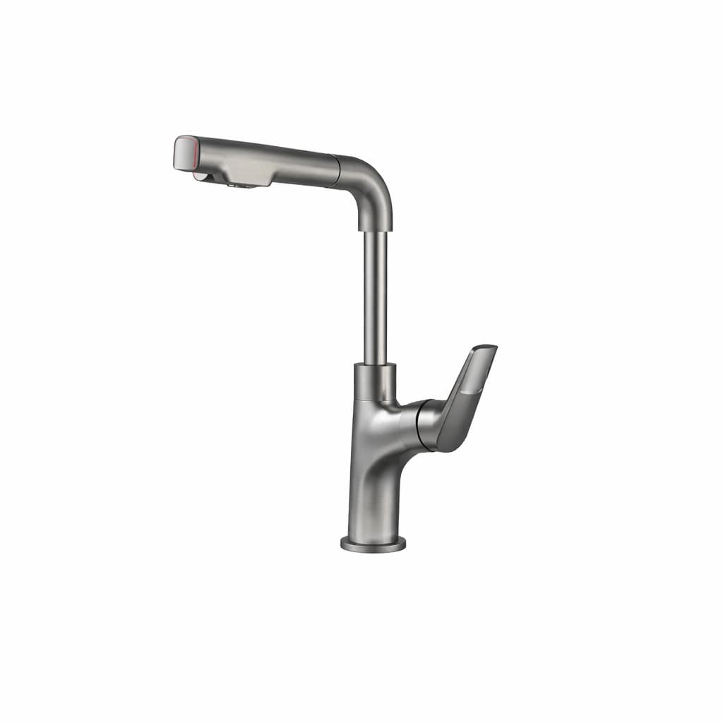 Faucet Tap Pull Out for Kitchen Sink | Swivel Spout | Table Mounted