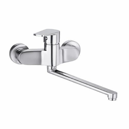 Wall Mixer for Kitchen Sink | Swivel Spout | Wall Mounted