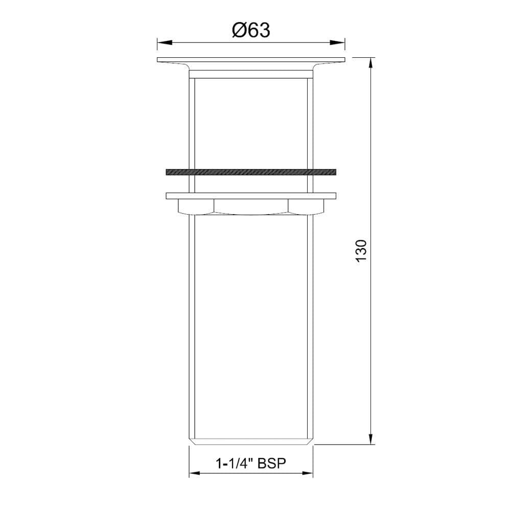 Jaquar 705L130 - Chrome — image 2