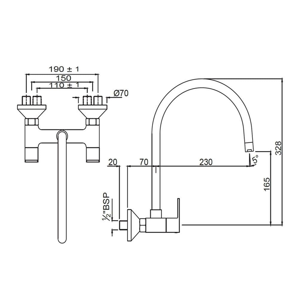 Jaquar 39309 - Chrome — image 2