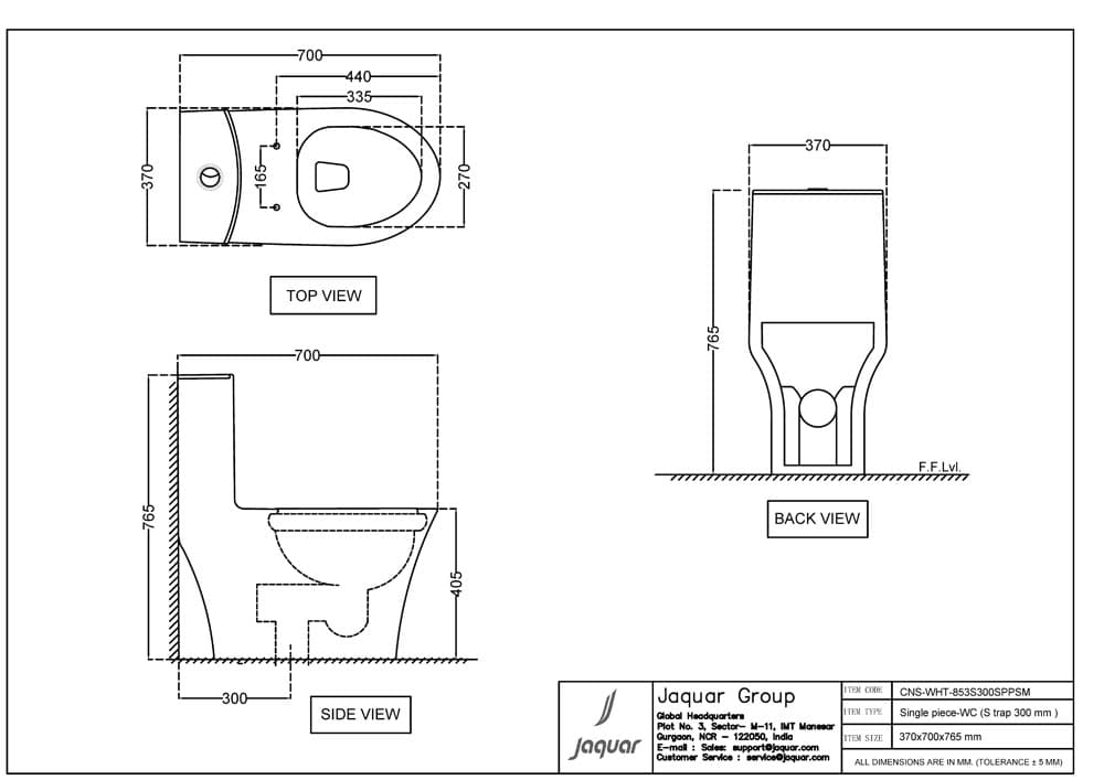 Jaquar 853S300SPPSM - White — image 2