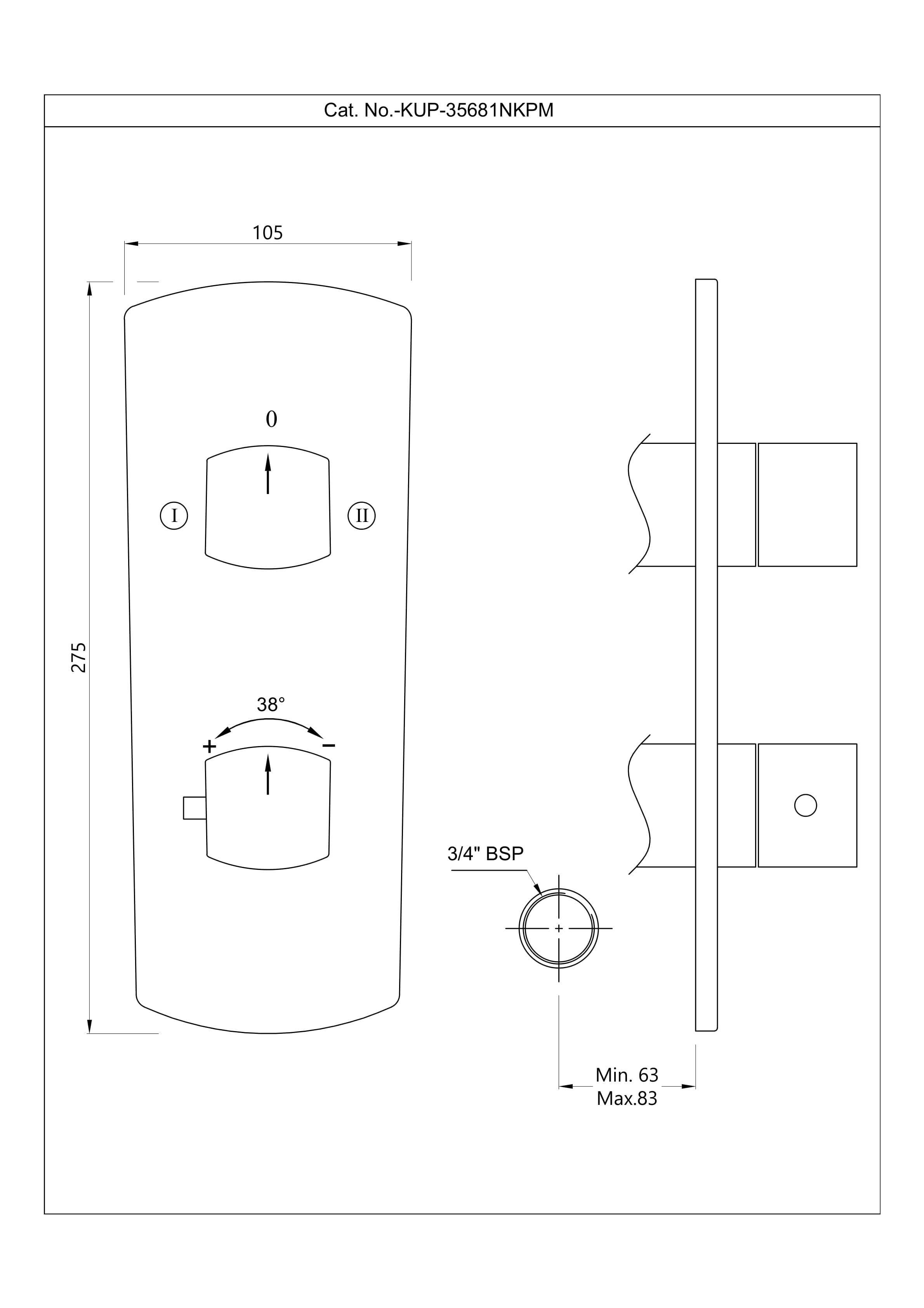 Jaquar 35681NKPM - Chrome — image 2