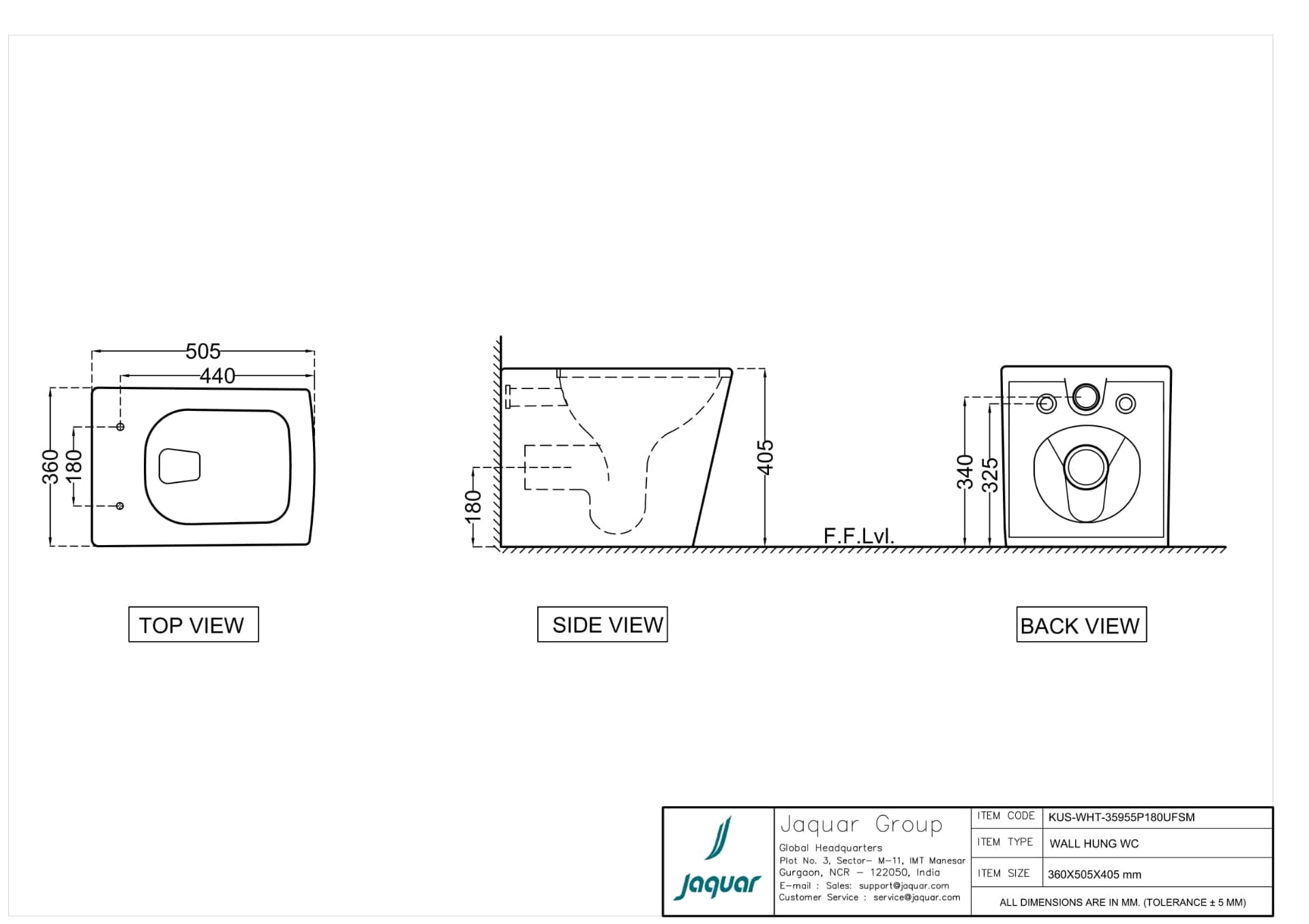 Jaquar 35955P180UFSM - KUS-WHT-35955P180UFSM — image 2