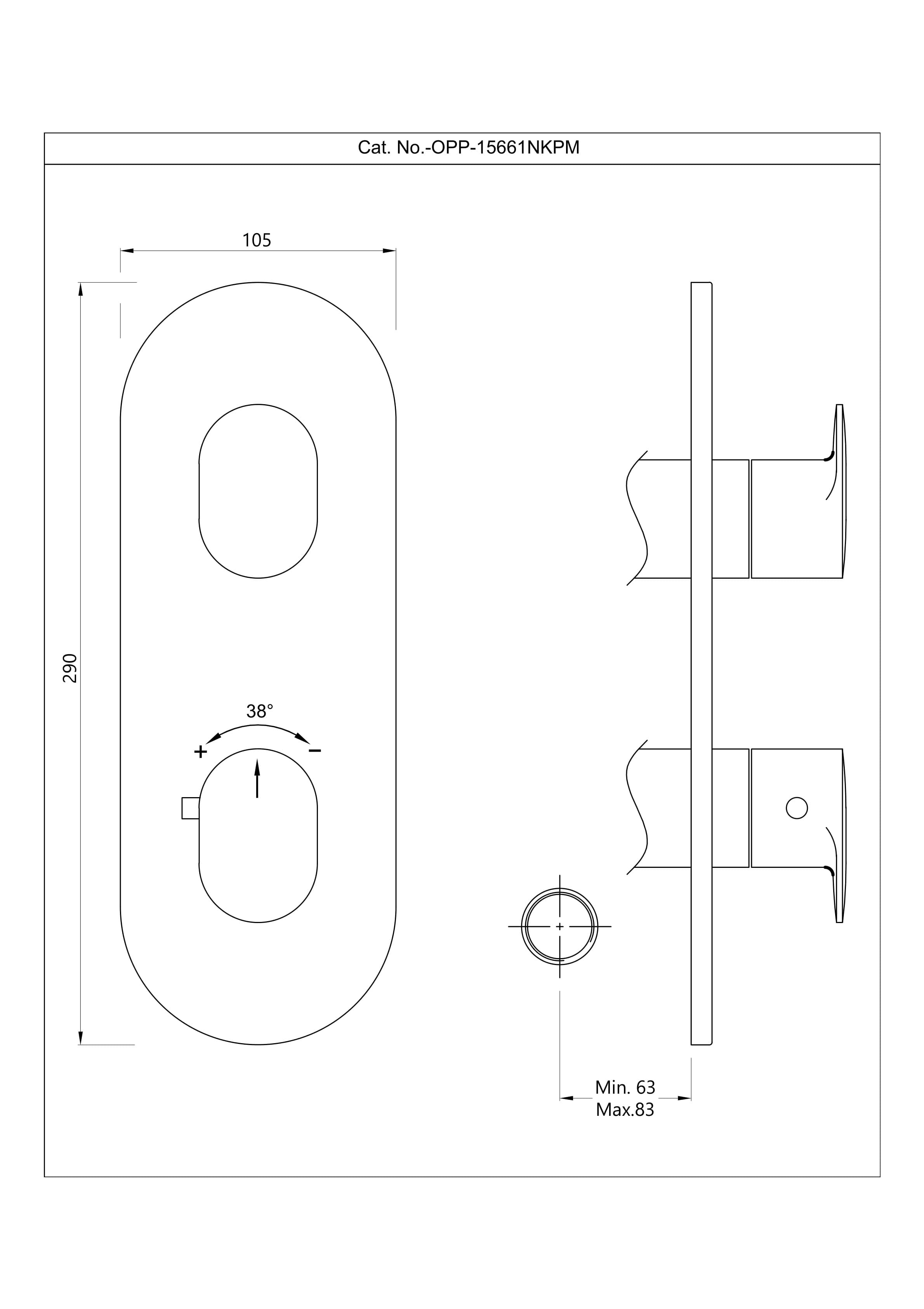 Jaquar 15661NKPM - Chrome — image 2