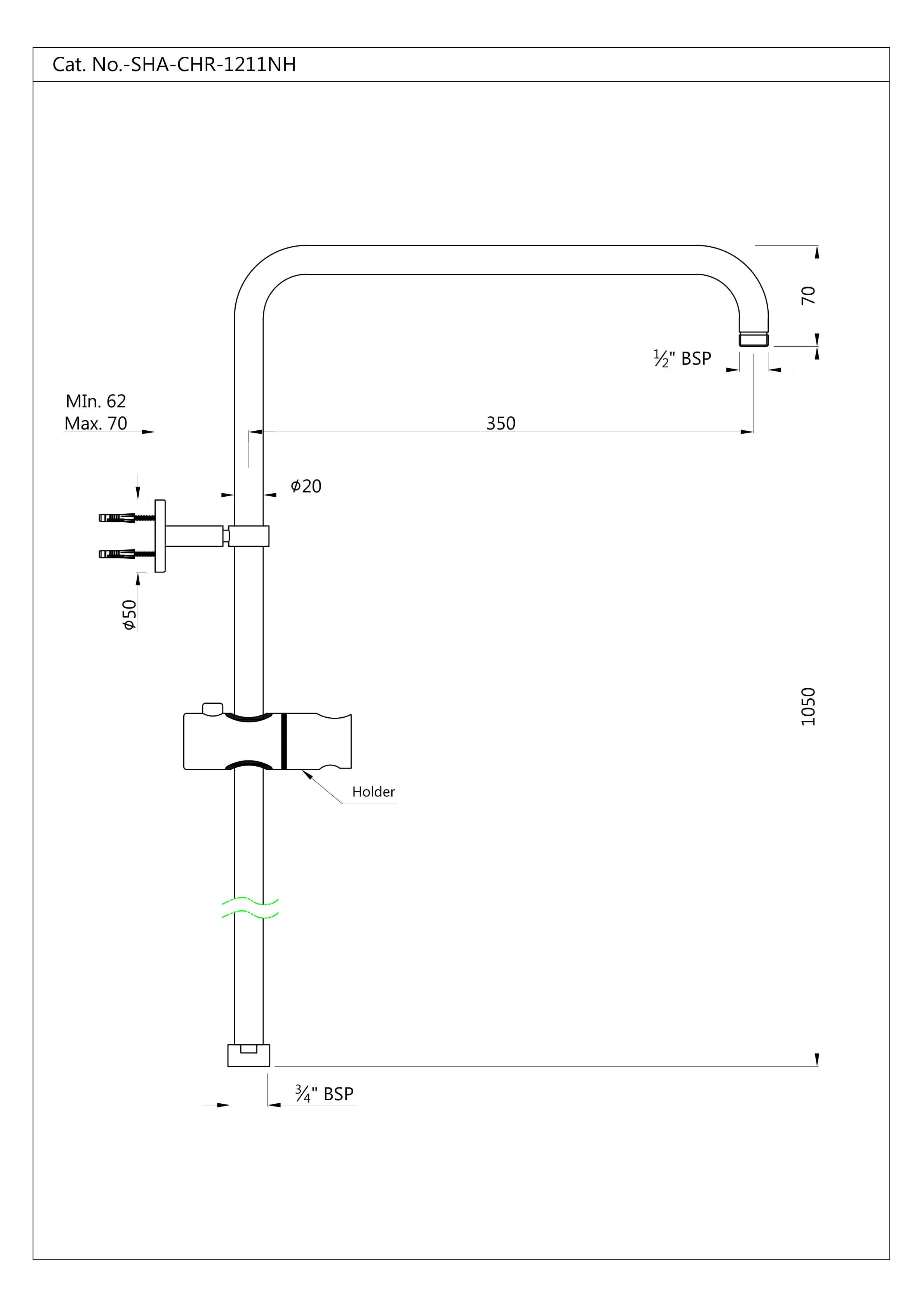 Jaquar 1211NH - Chrome — image 2