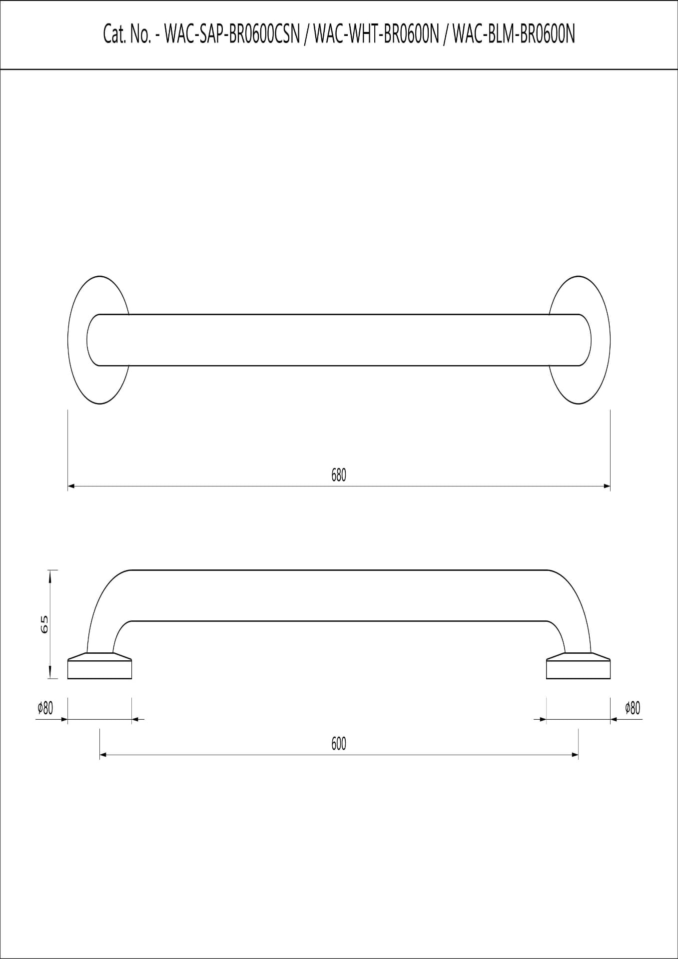 Jaquar BR0600CSN - Chrome — image 2