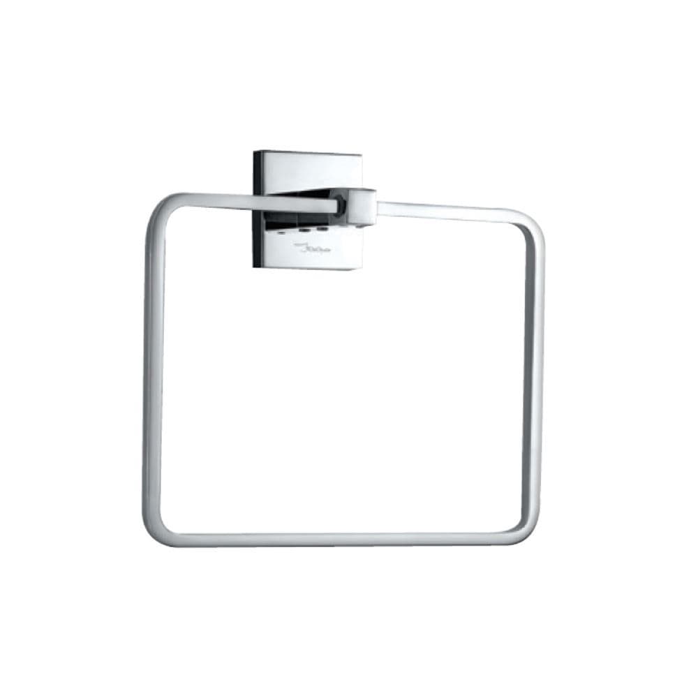Towel Ring Square | Chrome Finish | Stainless Steel