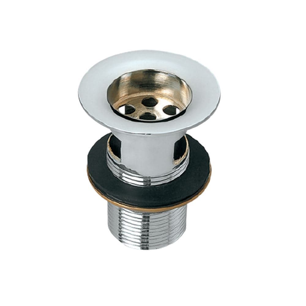 Waste Coupling 32 mm | Half Thread with 80 mm Height | Chrome Finish | Material: Brass