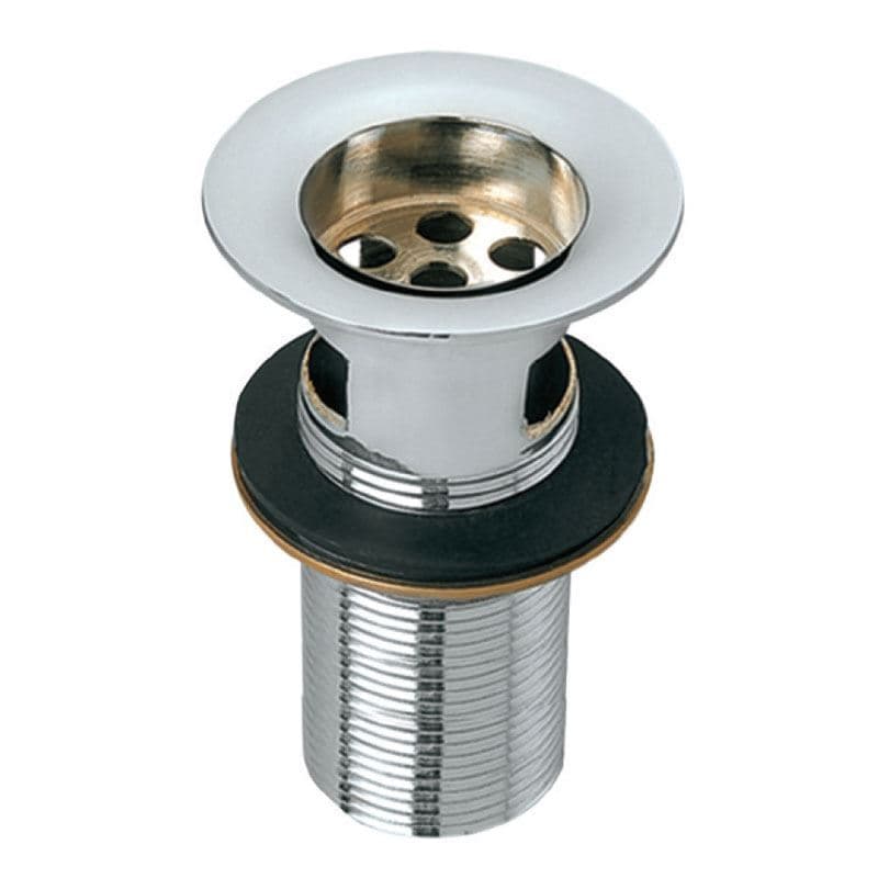 Waste coupling 32 mm | Half Thread with 130 mm Height | Chrome Finish | Material: Brass