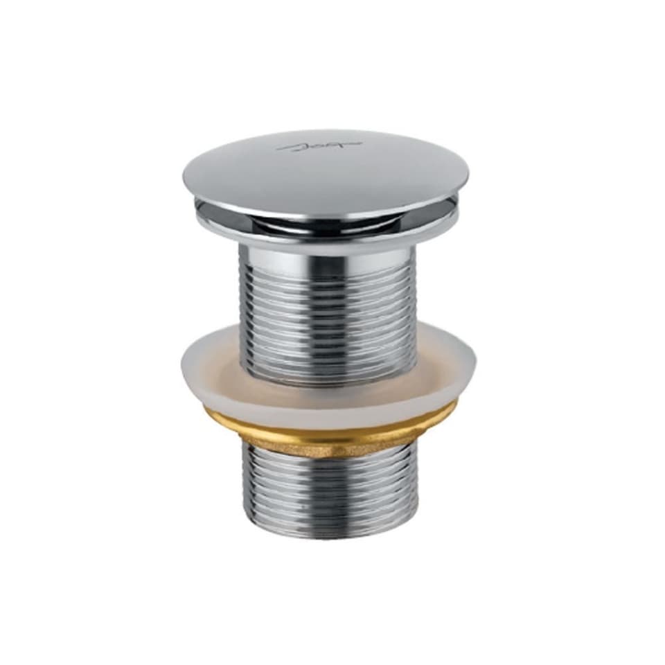 Pop Up Waste Coupling 32 mm | Full Thread With 80 mm Height | Chrome Finish | Material: Brass