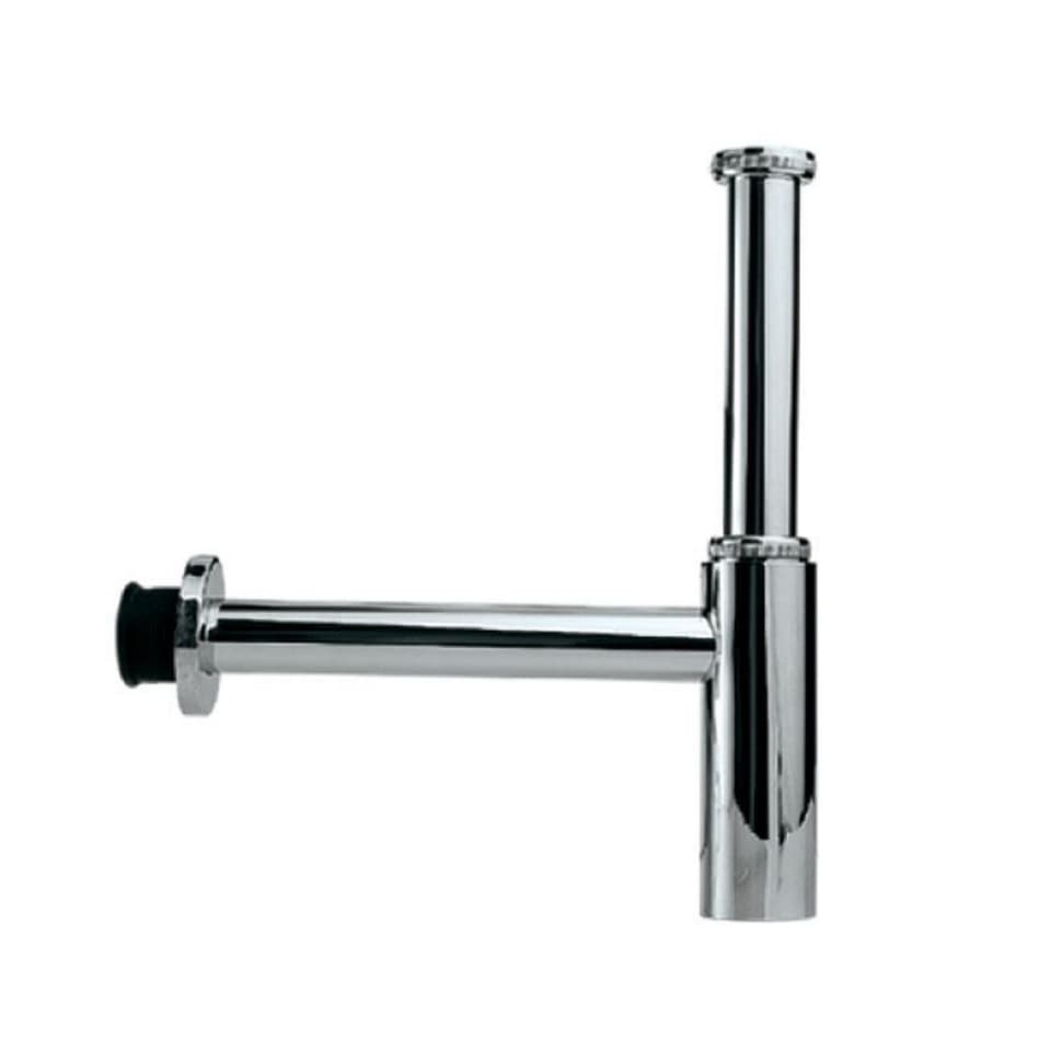 Bottle Trap with Cover Plate 300 x 190 mm | Chrome Finish | Material: Brass