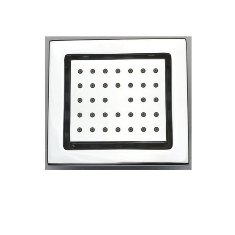 Body Jet Concealed Type 130 x 120 mm Rectangular Shape with Installation Box | Chrome Finish
