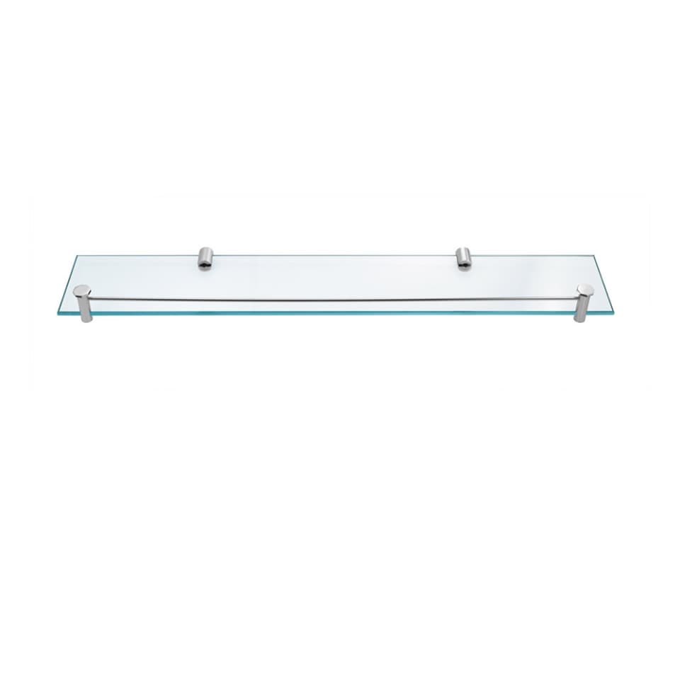Glass Shelf 600 mm | Chrome Finish | Stainless Steel