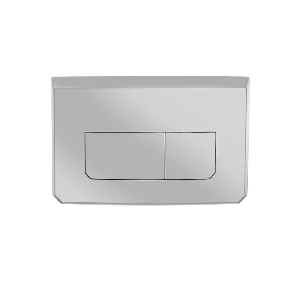 Flush Plate for Concealed Cistern | Continental Prime Series | Dual flush push buttons | Suitable with JCP-WHT-2400S, 2400WS, 2400FS | Finish: Chrome