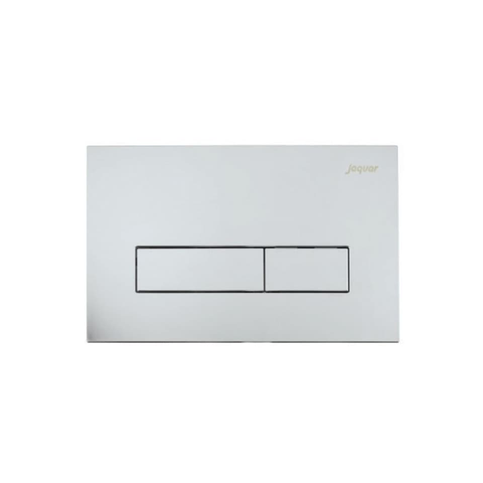 Flush Plate for Concealed Cistern | Kubix Series | Dual flush push buttons | Suitable with JCP-WHT-2400S, 2400WS, 2400FS | Finish: Chrome