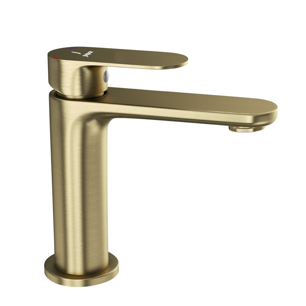 Opal Prime Single Lever Basin Mixer (Hot & Cold Water) | Chrome Finish | With 450 mm Braided Connection Pipe