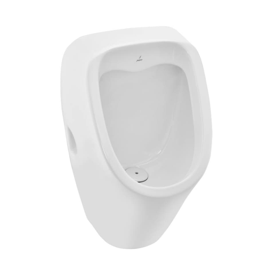 Urinal (Back Inlet) with Fixing Accessories | Size: 385 x 325 x 635 mm | Finish: White | Material: Ceramic