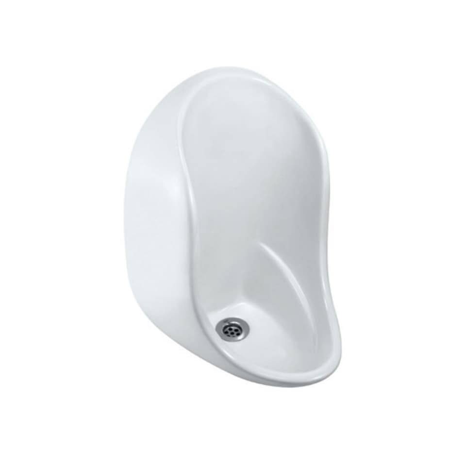 Urinal with Fixing Accessories | Size: 355 x 340 x 535 mm | Finish: White | Material: Ceramic