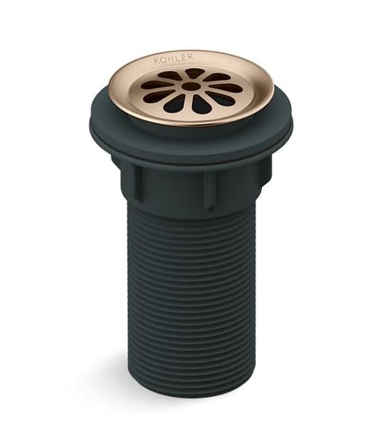 Waste Coupling Long Without Overflow For Wash Basin | Chrome Finish
