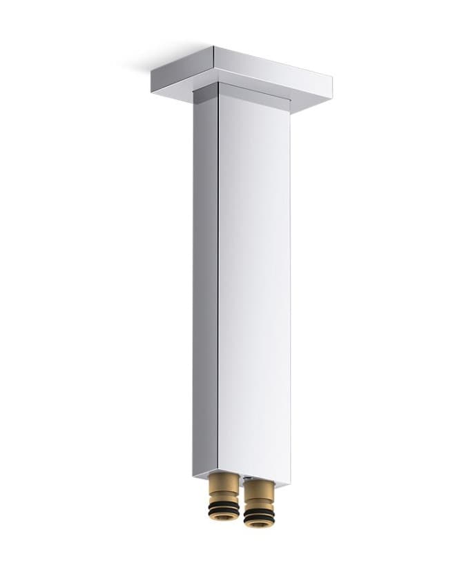 Overhead Shower Arm Round 229 mm Ceiling Mounted | Chrome Finish