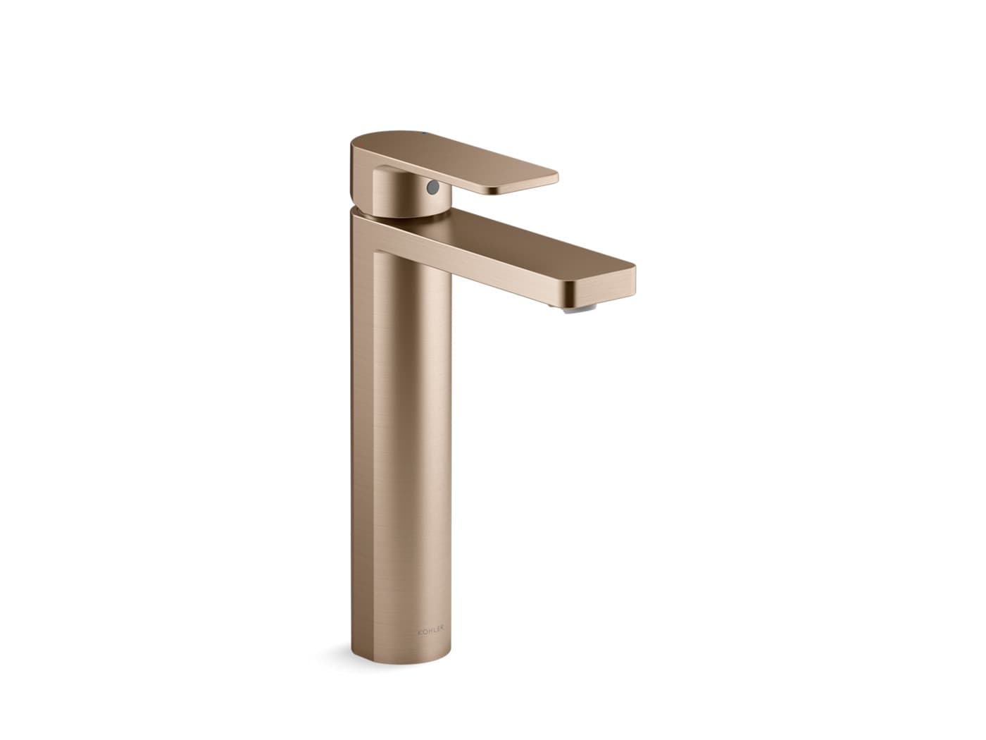 Parallel Single Lever Basin Mixer (Hot & Cold Water) | With 262 mm Extended Body & 600 mm Braided Connection Pipe | Chrome Finish