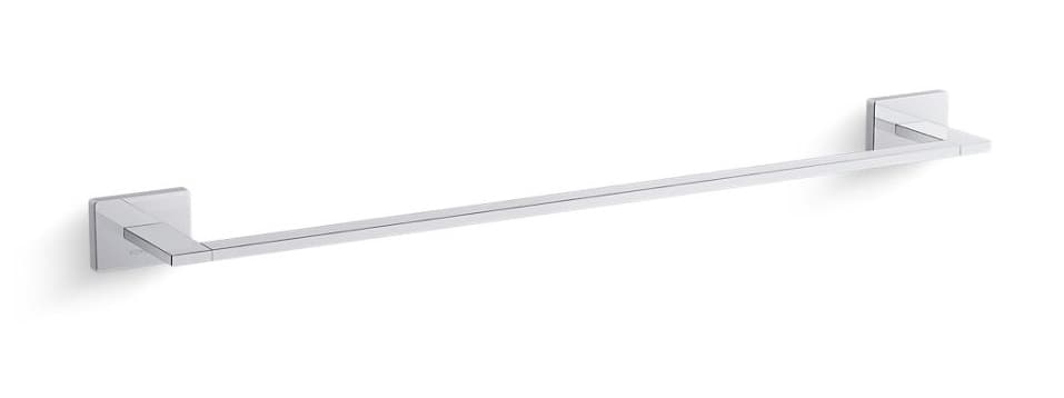 Towel Rod | Square 600 mm | Chrome Finish