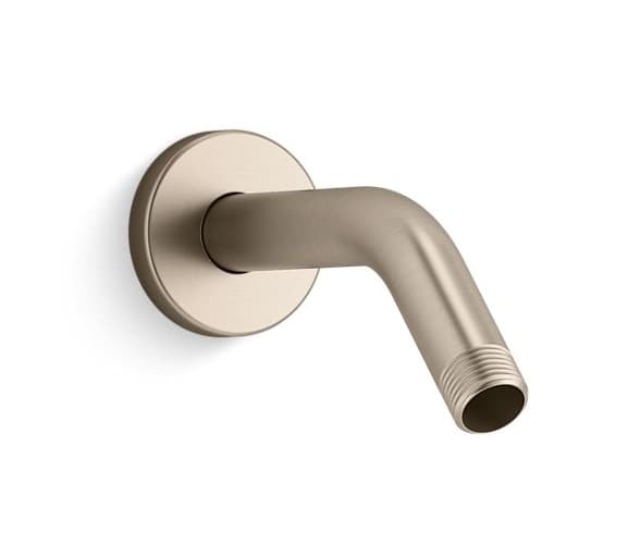 Overhead Shower Arm Round 190 mm With Wall Flange | Chrome Finish