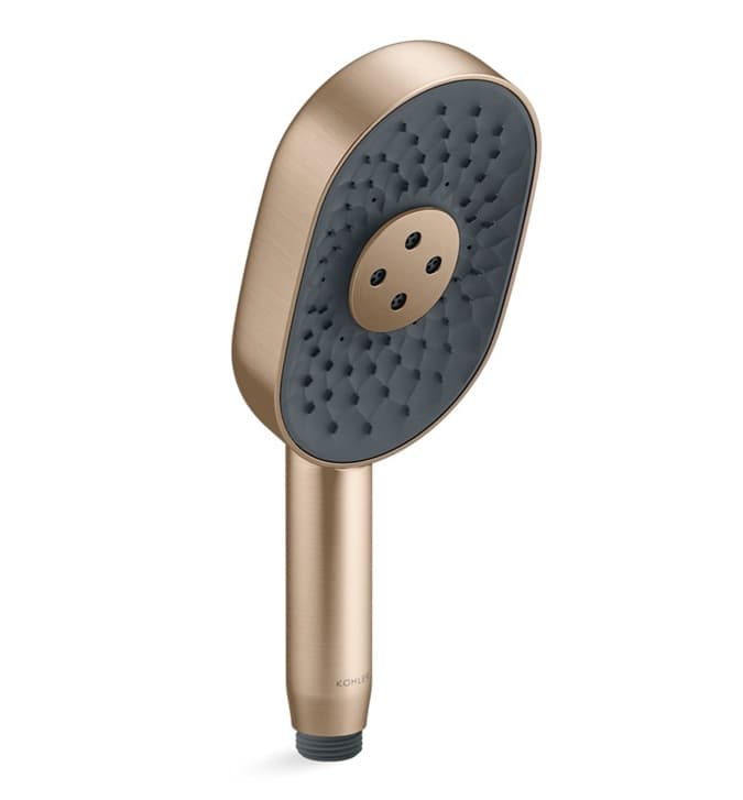 Hand Shower With 3 Flow | Compatible With Flexible Hose (K-12067IN-CP) & Bracket (K-9040IN-CP) Sold Separately | Chrome Finish