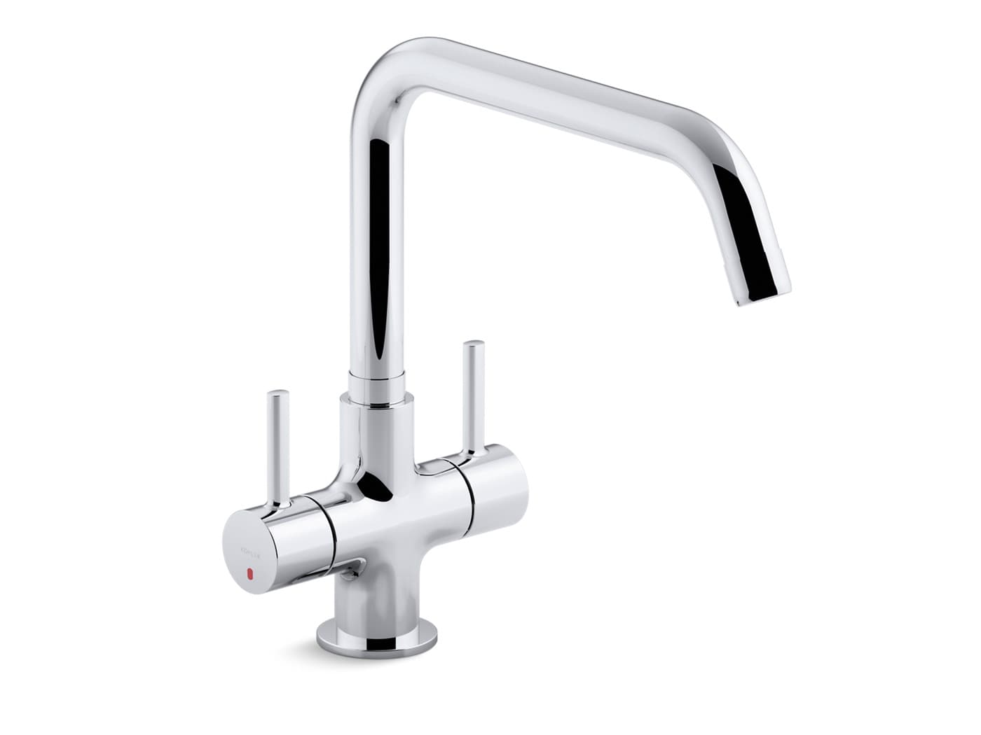 Cuff Sink Mixer (Hot & Cold Water) | Chrome Finish  | With 229 mm Long Swivel Spout | For Kitchen use