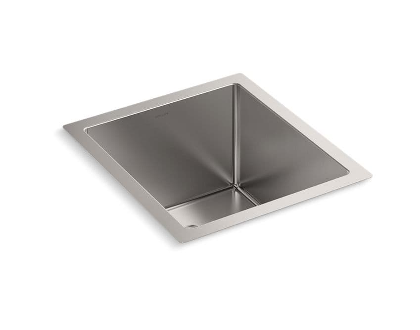 Strive Single Bowl Kitchen Sink | Size: 610 x 457 x 254 mm (24" x 18" x 10") | 304 Stainless Steel | Top Mount, Flush Mount & Under Mount Installation
