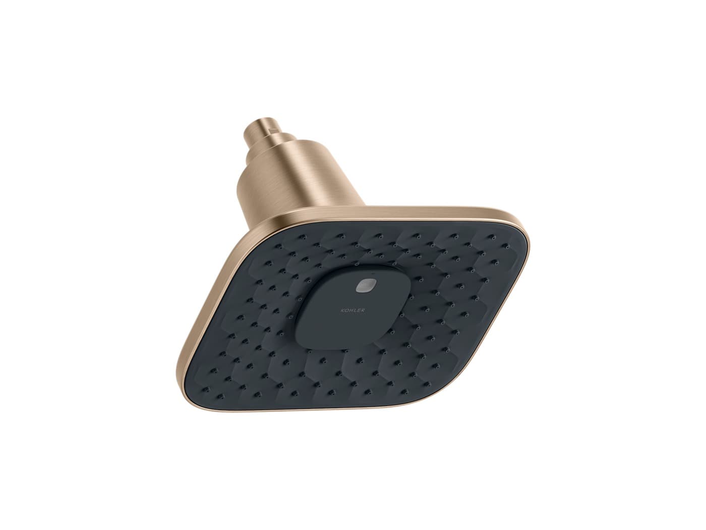 Overhead Shower Rectangular 203 mm | Brushed Bronze Finish