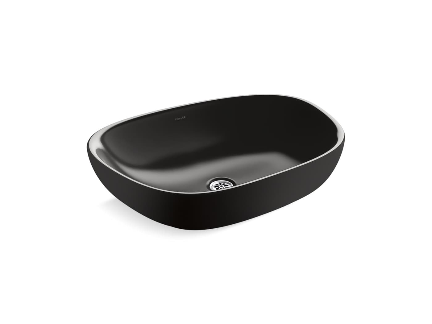 Kankara™ 564 mm Wash Basin Without Tap Hole |White Finish