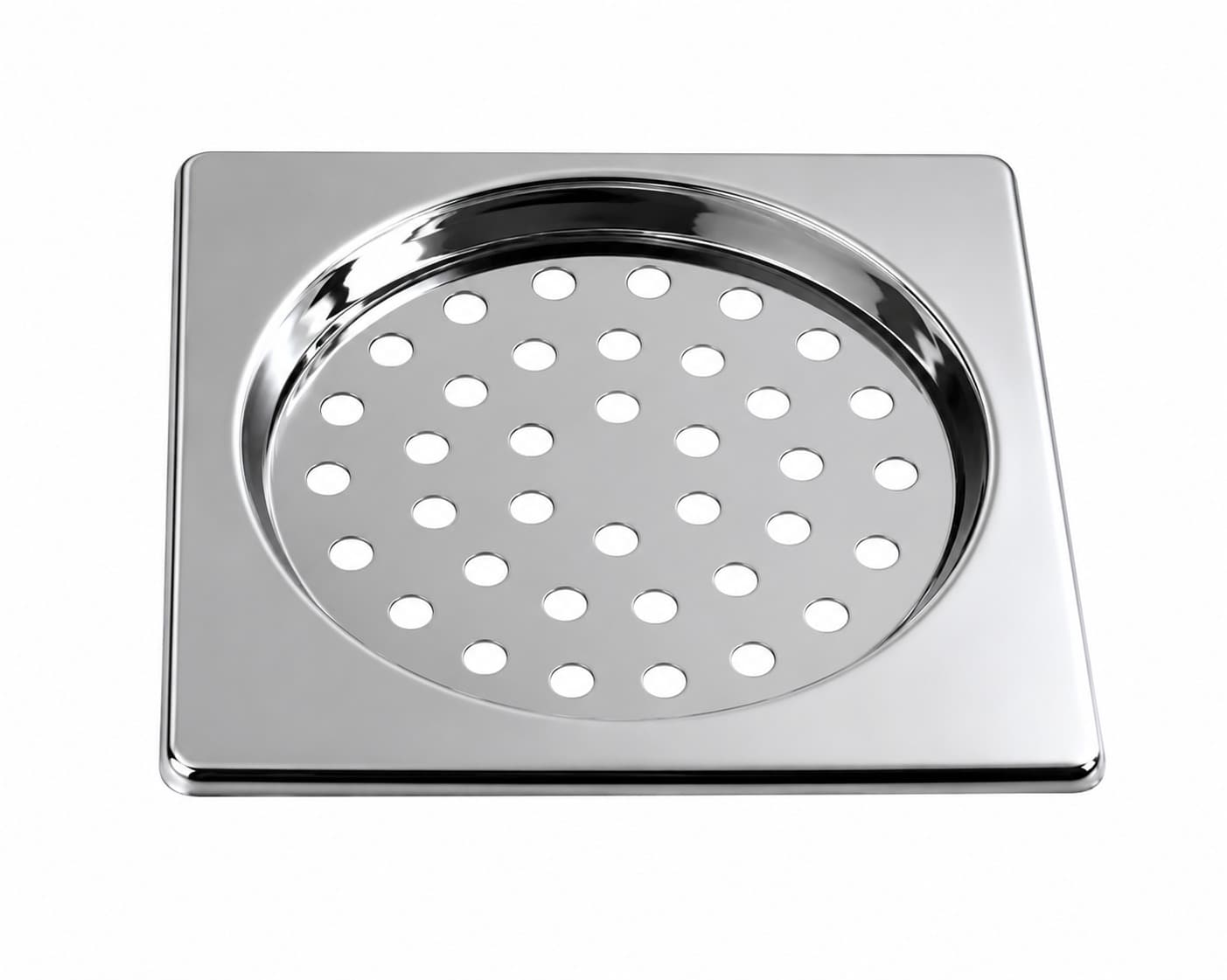 Grating Locking Square Cover | Size: 5" | Delivers Secure Floor Drain Placement